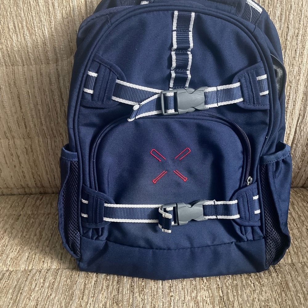 Pottery Barn Mackenzie Kids Navy Blue Backpack Large